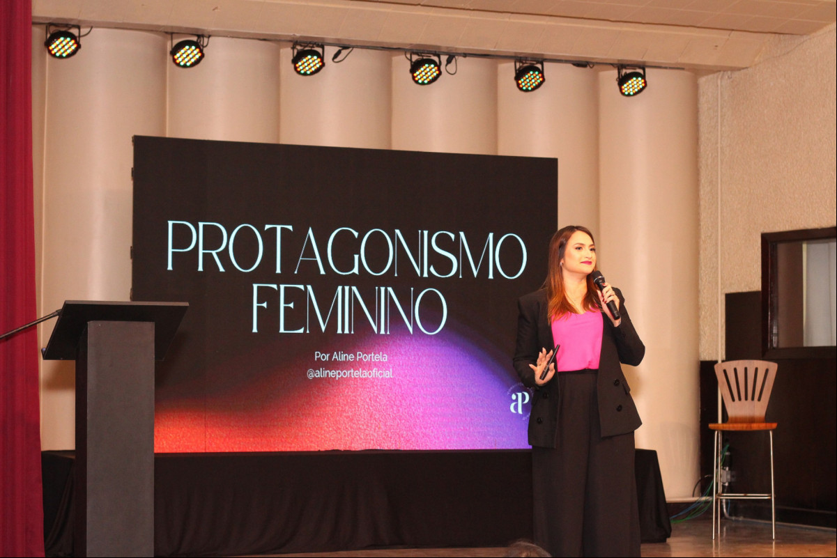 Aline Portela é mentora e empresária (DIVULGAÇÃO) Aline Portela é mentora e empresária/DIVULGAÇÃO