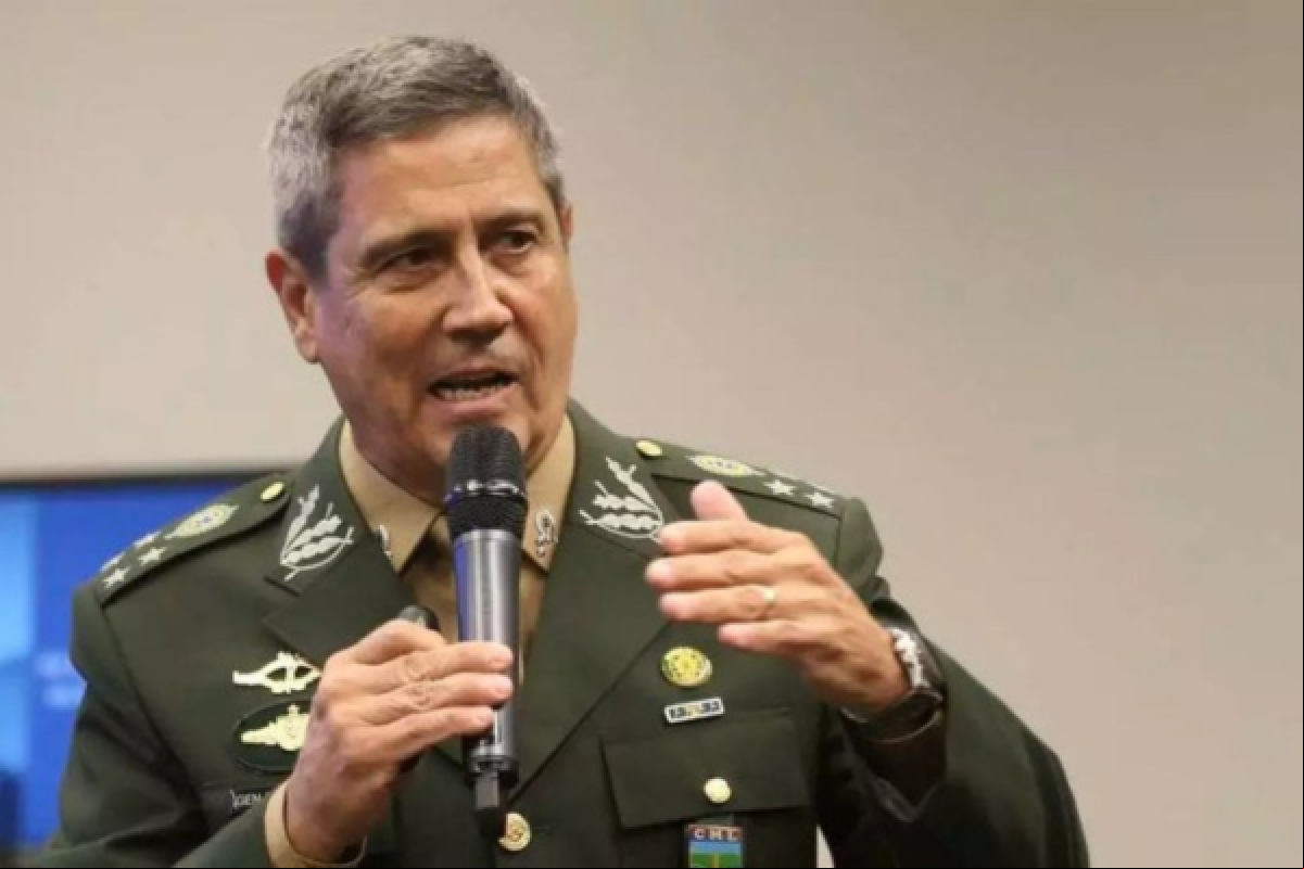 Braga Netto foi candidato a vice-presidente na chapa liderada por Jair Bolsonaro nas últimas eleições presidenciais/Crédito: Fábio Rodrigues Pozzebom/Agência Brasil